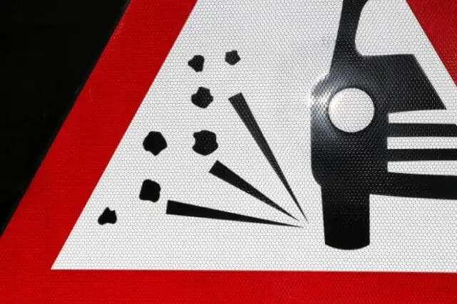 Reflective road sign stickers