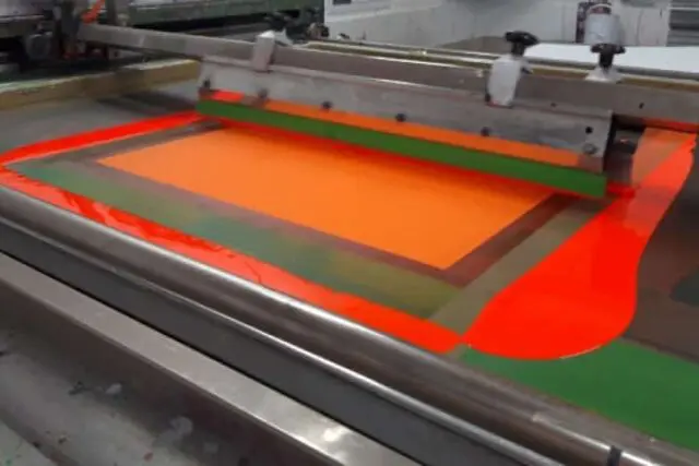 screenprinting day glo fluorescent signs