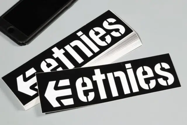screenprinted stickers