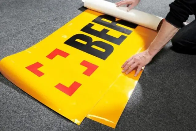 large format vinyl sticker