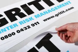 large business stickers