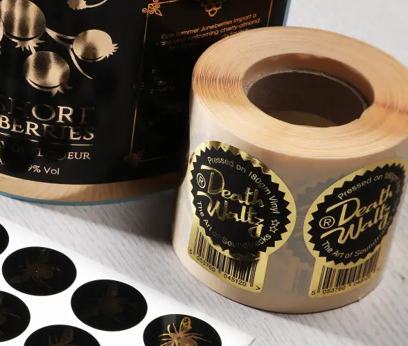 custom printed barcode labels