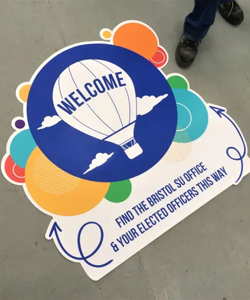 Custom Printed Floor Stickers
