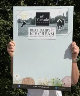 YorVale Ice Cream Printed Correx® Board