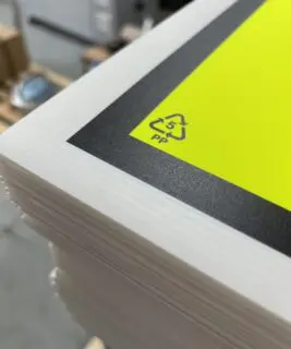Custom printed correx boards