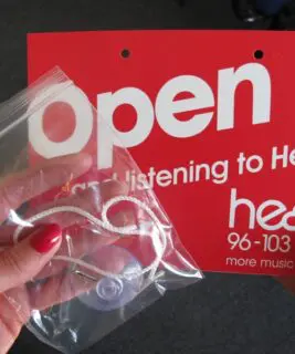 Custom printed open and closed signs
