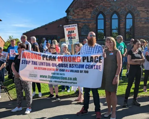 community action waterproof banner
