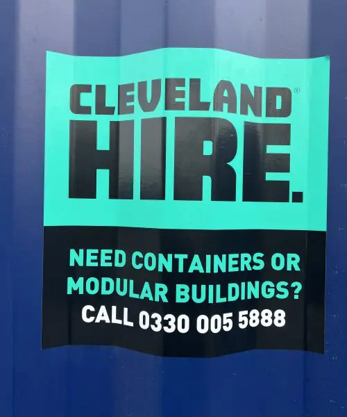 Shipping container stickers