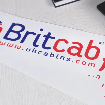 UK cabin stickers
