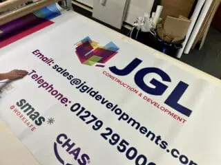 Large sticker printing services