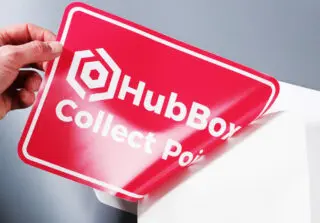 Large window stickers