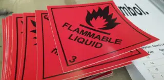 ADR plates and hazchem stickers