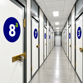 self storage stickers