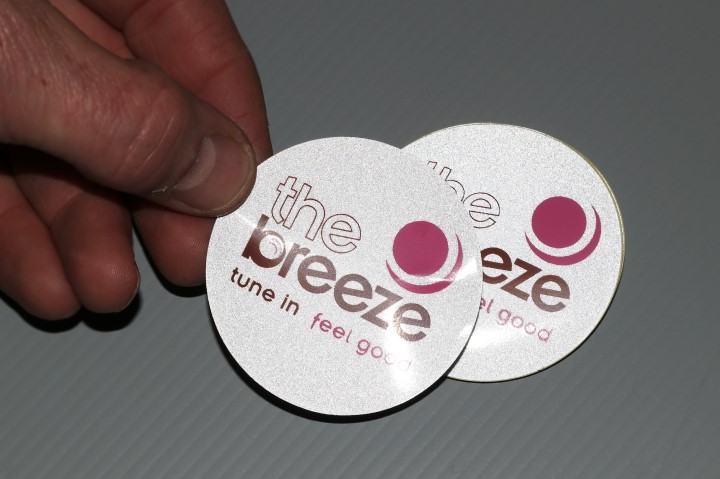 promotional reflective stickers