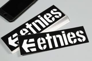 screenprinted stickers