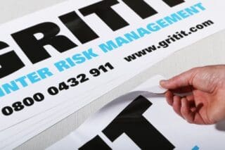 large business stickers