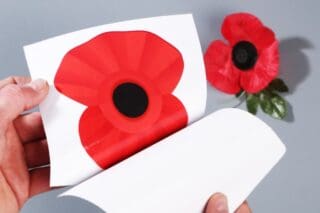 Custom poppy car window sticker