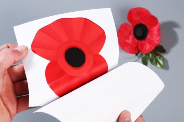 Custom poppy window stickers