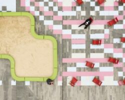 giant outdoor floor stickers