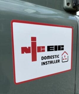 Contractor stickers