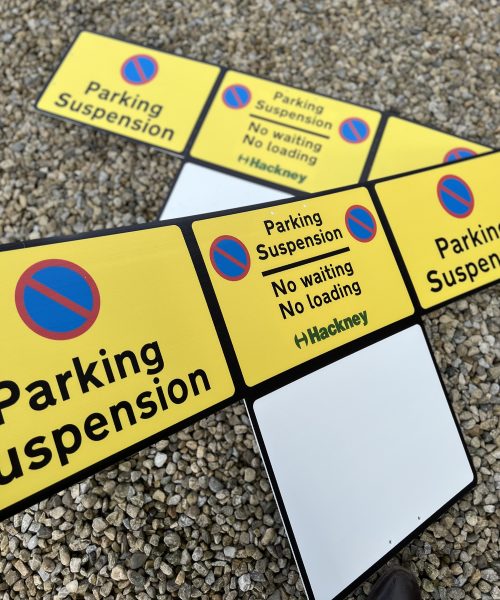 Correx® parking suspension signs