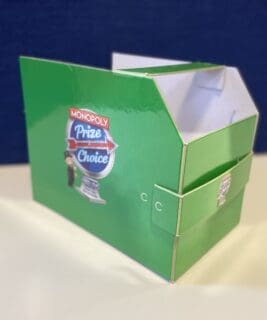 Custom Cardboard Counter top display box