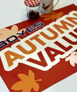 Custom printed header cards UK