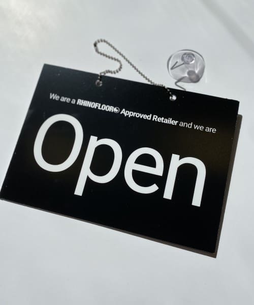 Open shop sign printing