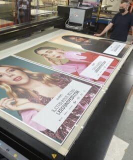 Large format poster printing