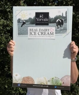 YorVale Ice Cream Printed Correx® Board