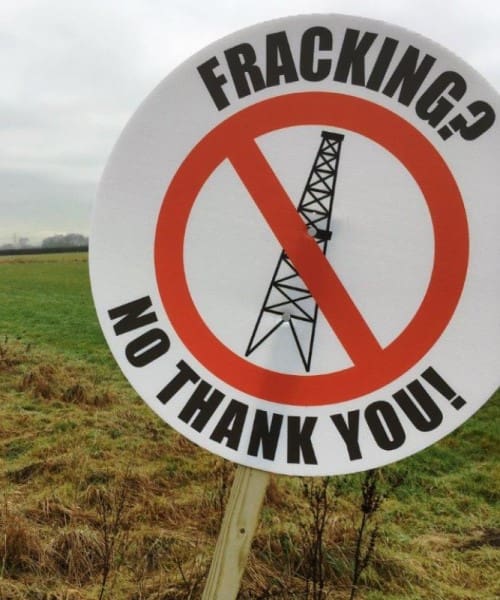 Printed placards