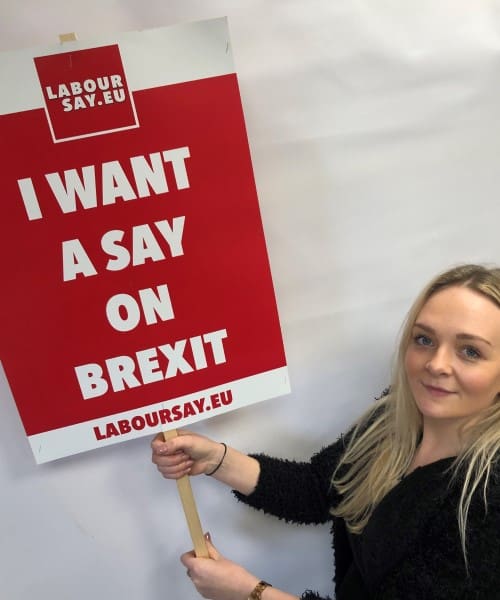 Printed political party elections signs and placards