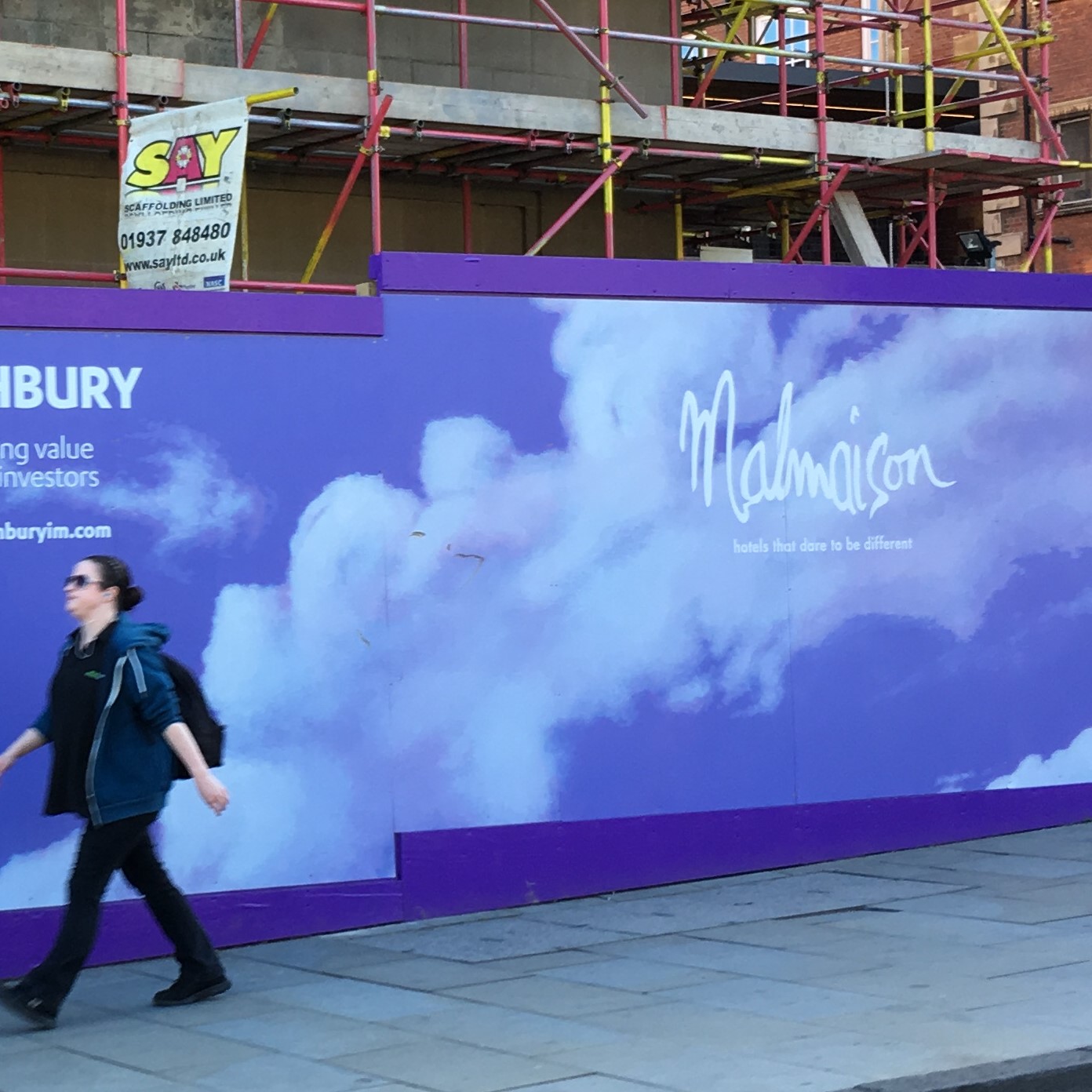 Going Large…How a Printed Hoarding can create impact