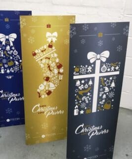 Christmas strut card print