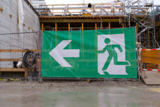 heras mesh banner