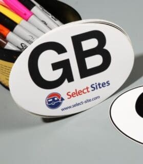 GB sticker