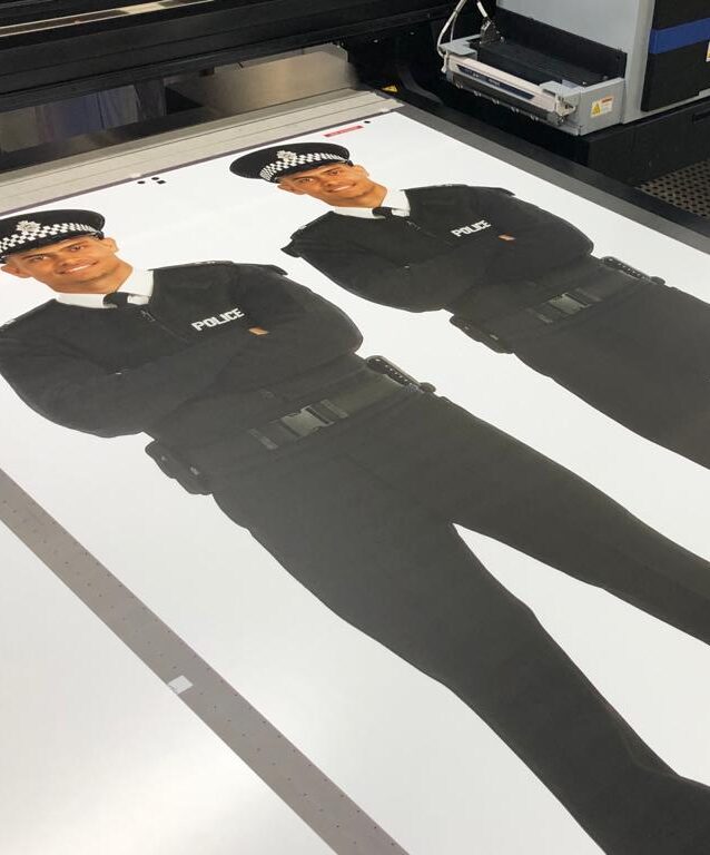 life size police standees