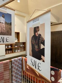 A1 sale poser for clothing shop