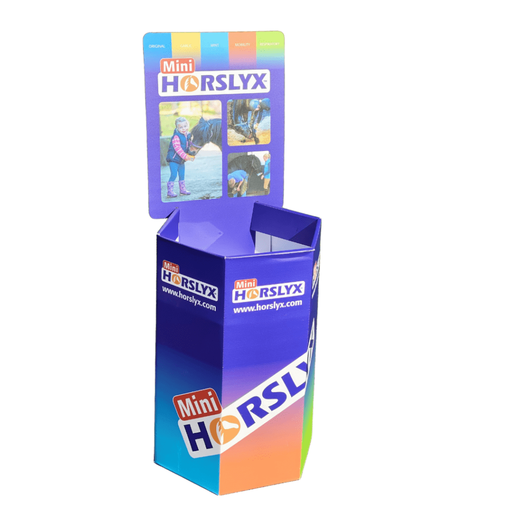 Printed dump bins