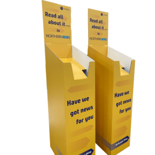 Counter and floor display stands