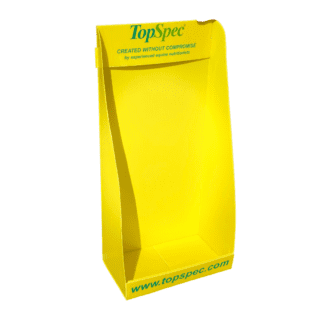 Promotional bag and sack display