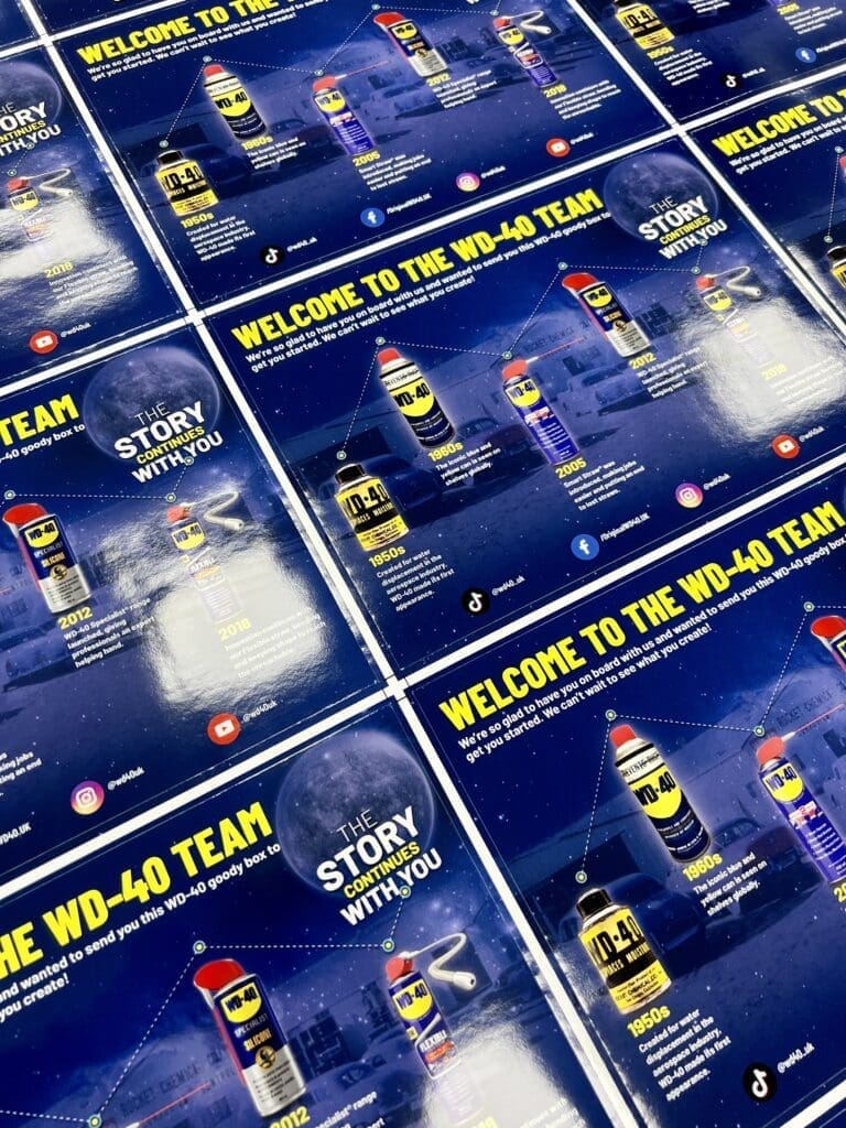 Vinyl stickers for business