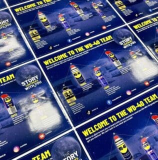 Vinyl stickers for business