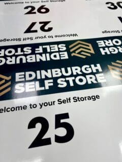 Self store unit numbers
