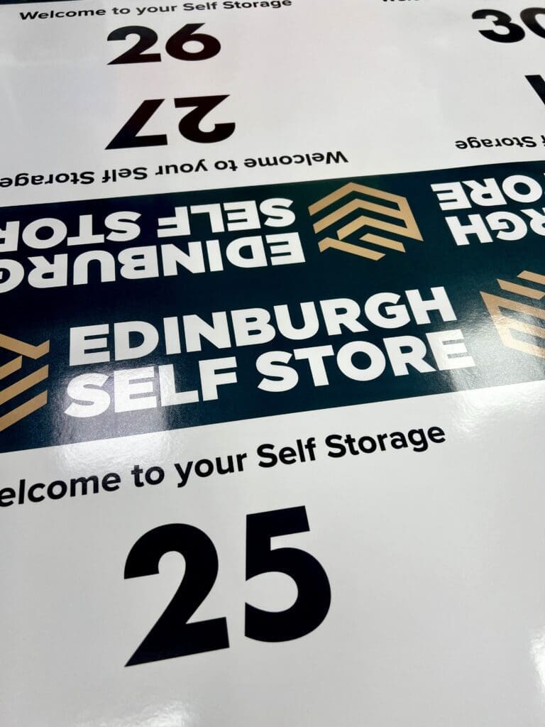 Self store unit numbers
