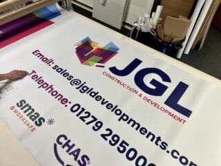 Large sticker printing services