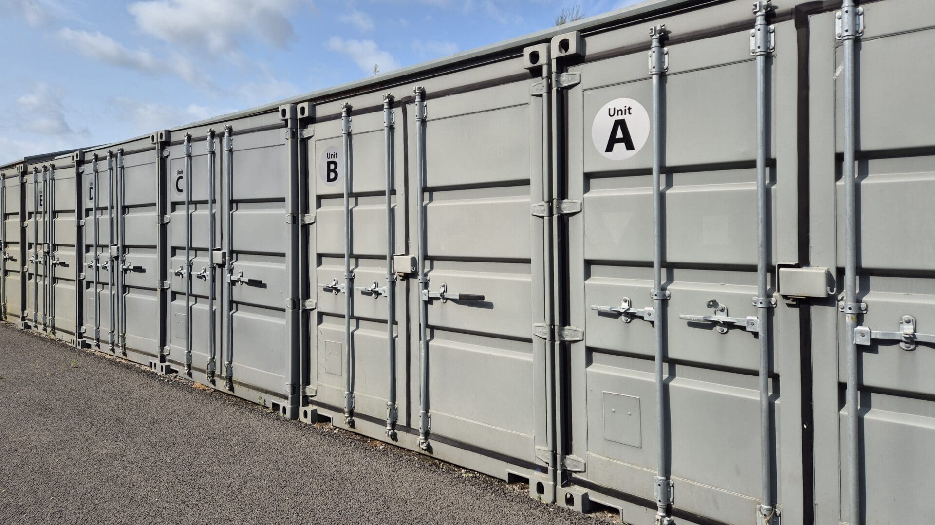 Why self storage facilities rely on high quality container stickers
