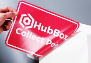 Large window stickers