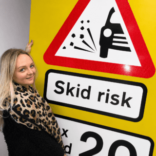 Skid Risk 20mph